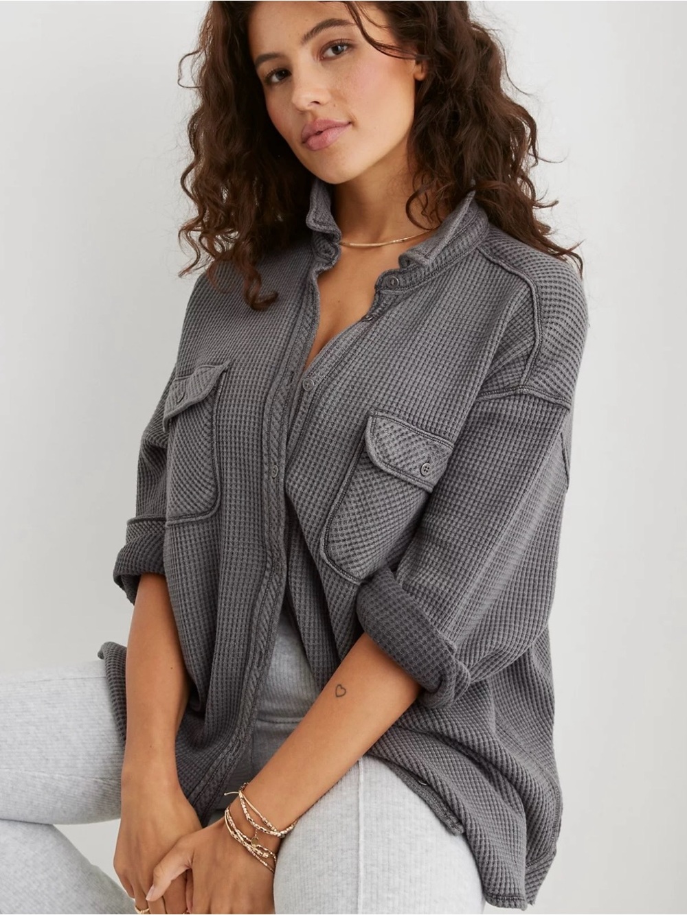 Aerie Shacket